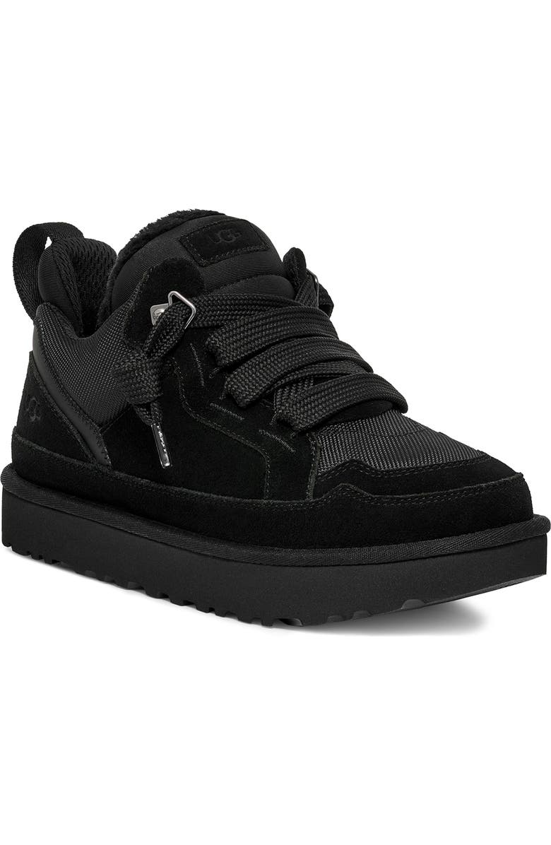 UGG<sup>®</sup> Lowmel Sneaker, Alternate, color, Black