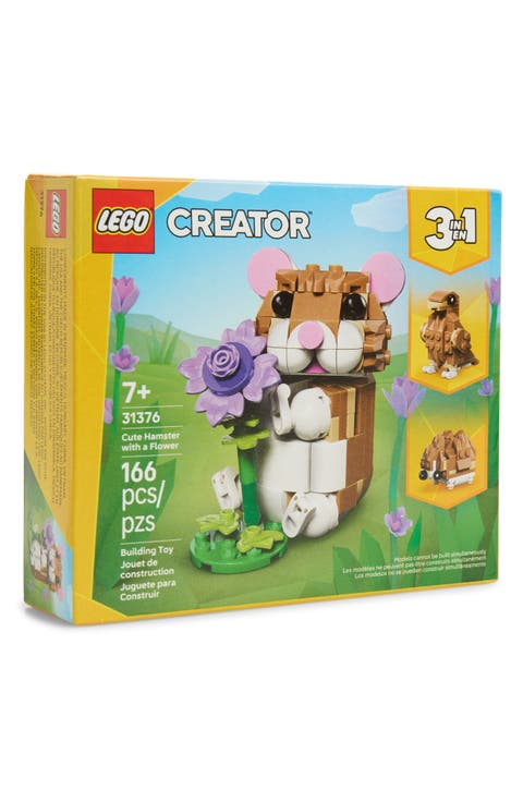 7+ Creator 3-in-1 Cute Hamster with a Flower - 31376
