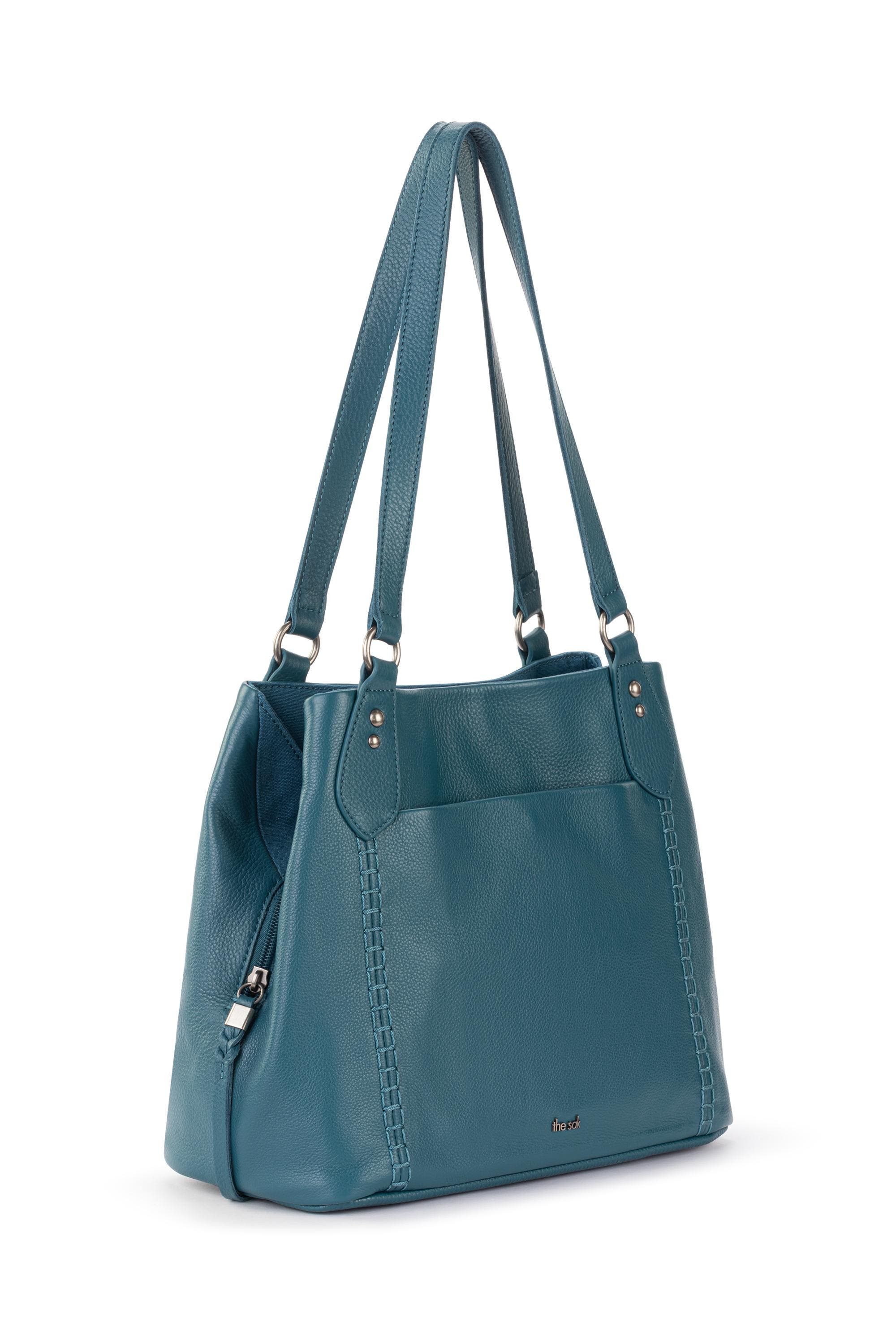Melrose Satchel Bag, Alternate, color, Deep Teal