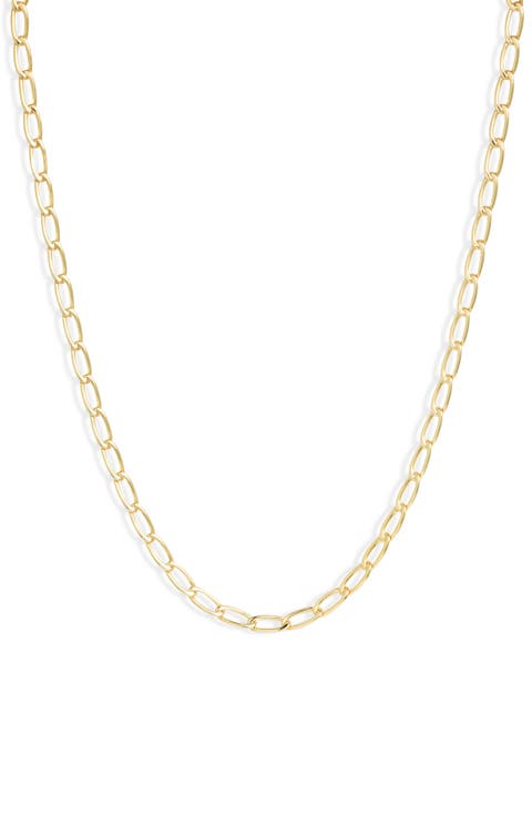 Merrick Oval Link Chain Necklace