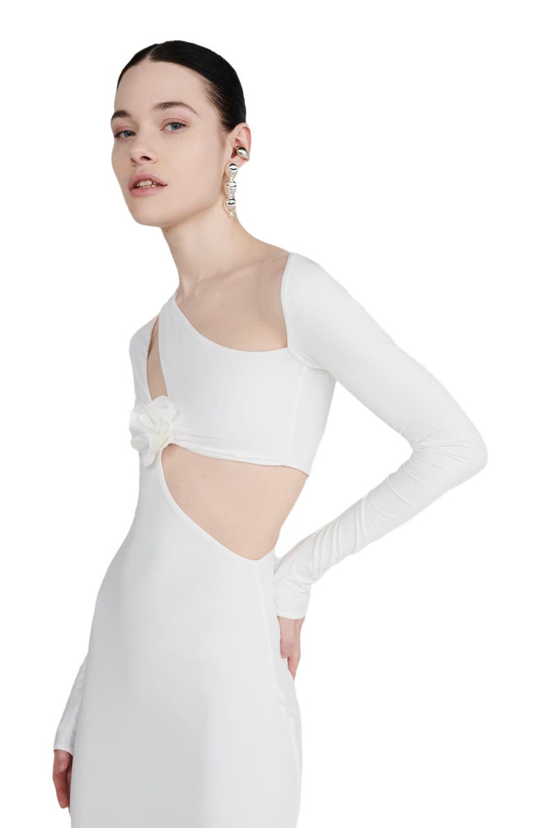 MAYGEL CORONEL Tanaro bodydress, Alternate, color, Off White