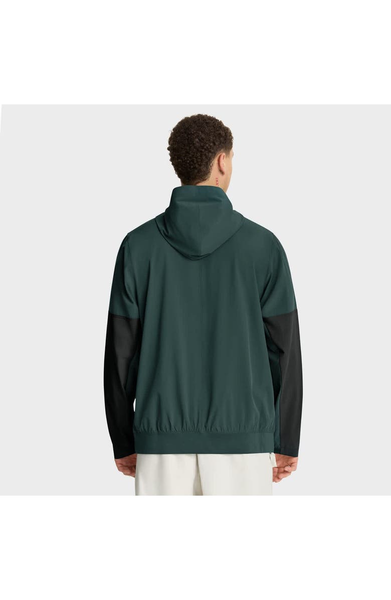 Nike Men's Nike Green Michigan State Spartans Anorak Half-Zip Hoodie Jacket, Alternate, color, Green