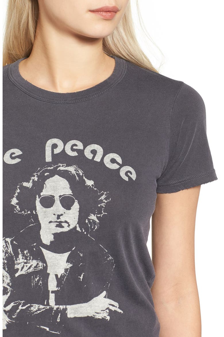 John Lennon Tee, Alternate, color, JET BLACK