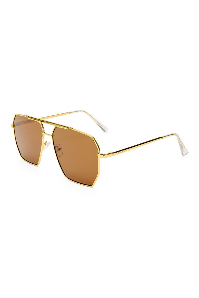 Asteroide 60mm Square Sunglasses, Alternate, color, BRIGHT GOLD
