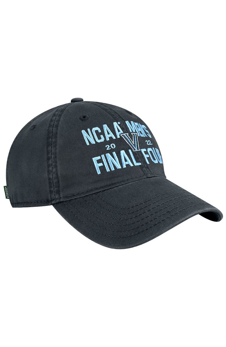 LEAGUE COLLEGIATE WEAR Men's League Collegiate Wear Navy Villanova Wildcats 2022 NCAA Men's Basketball Tournament March Madness Final Four Relaxed Twill Adjustable Hat, Alternate, color, 