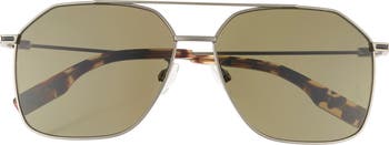 59mm Aviator Sunglasses