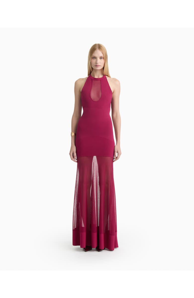 Dodiee Charlene Dress, Alternate, color, Merlot