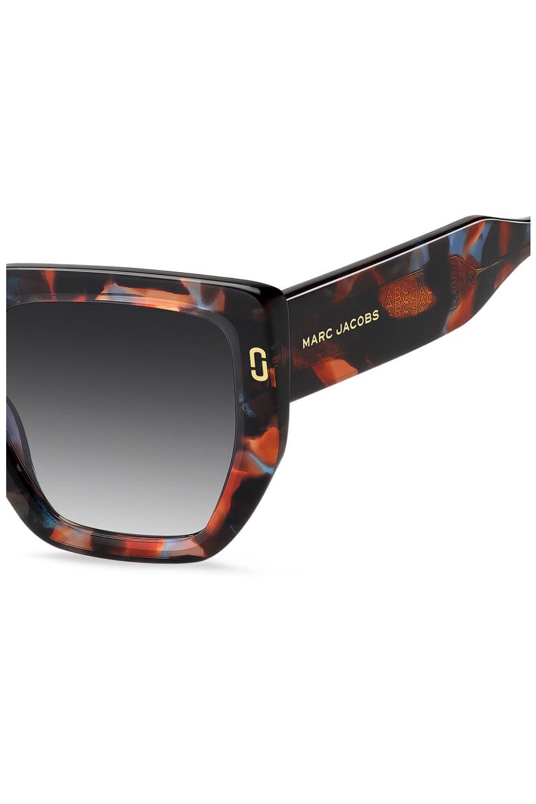 1126/S 52mm Gradient Square Sunglasses, Alternate, color, BROWN MULTI