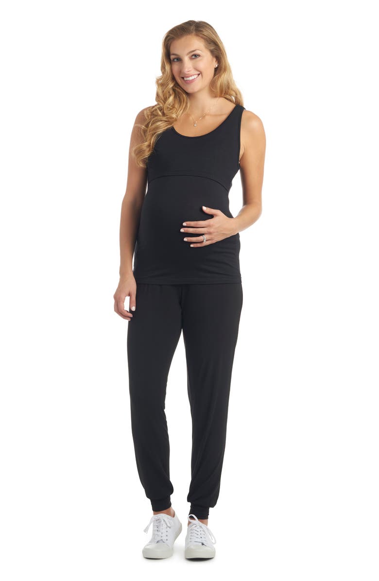 Everly Grey Kara Maternity/Nursing Tank, Alternate, color, 