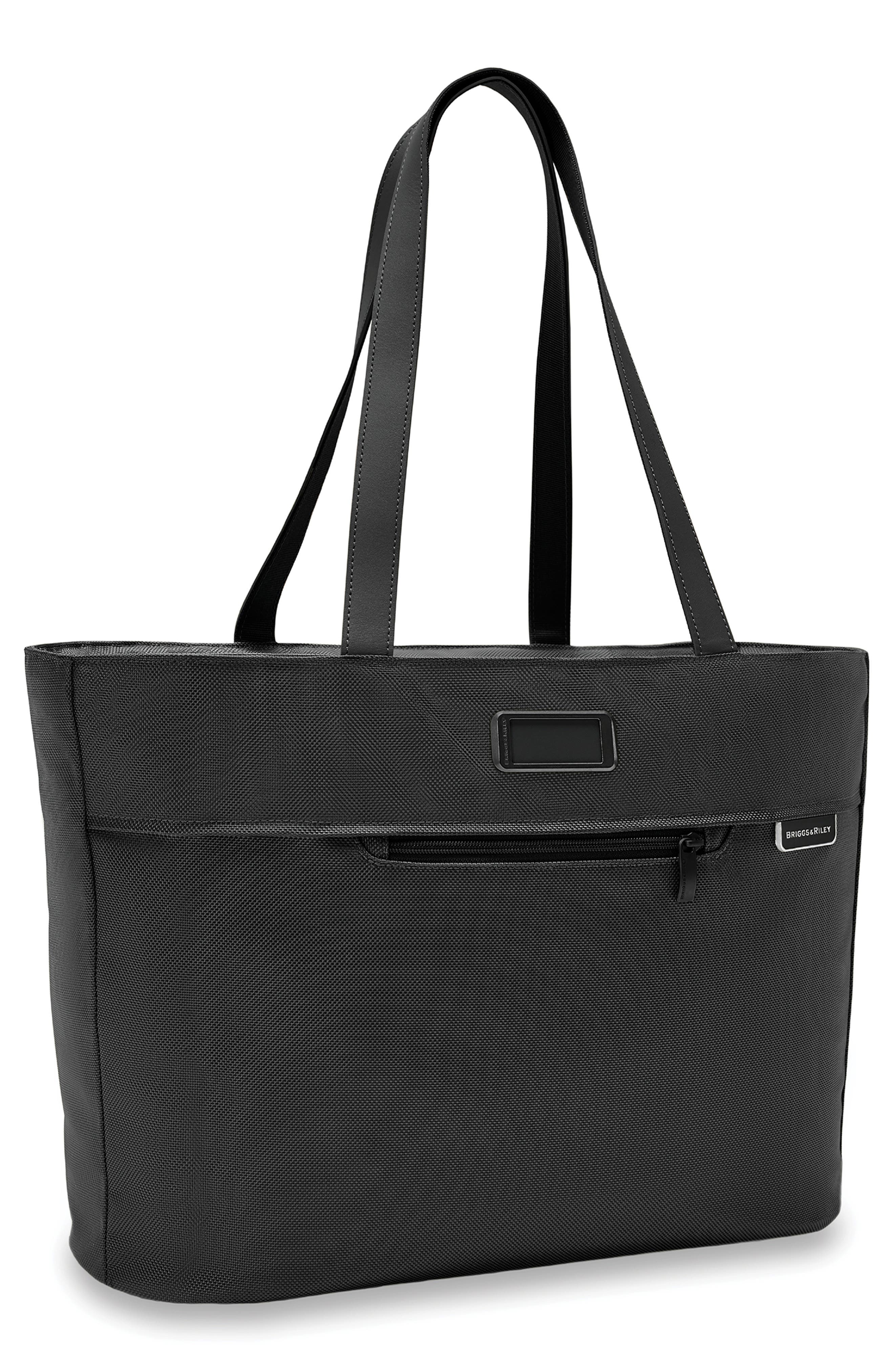 Briggs & Riley Baseline Traveler Tote Bag, Alternate, color, Black