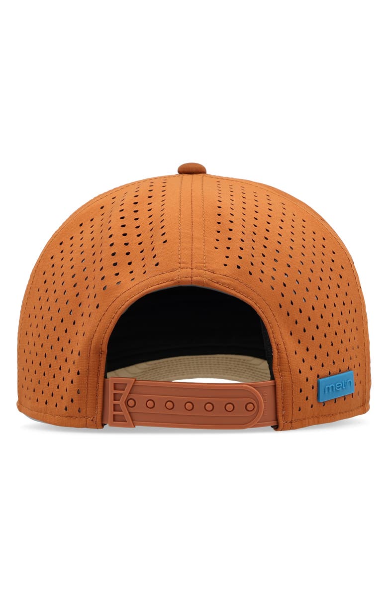 Melin Odysea Hydro Rope Skyline Performance Snapback Ball Cap, Alternate, color, Sierra Sunset