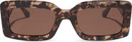 DIFF 53mm Rectangle Sunglasses