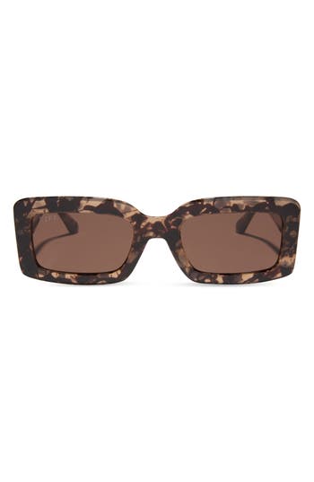 DIFF DIFF 53MM RECTANGLE SUNGLASSES 