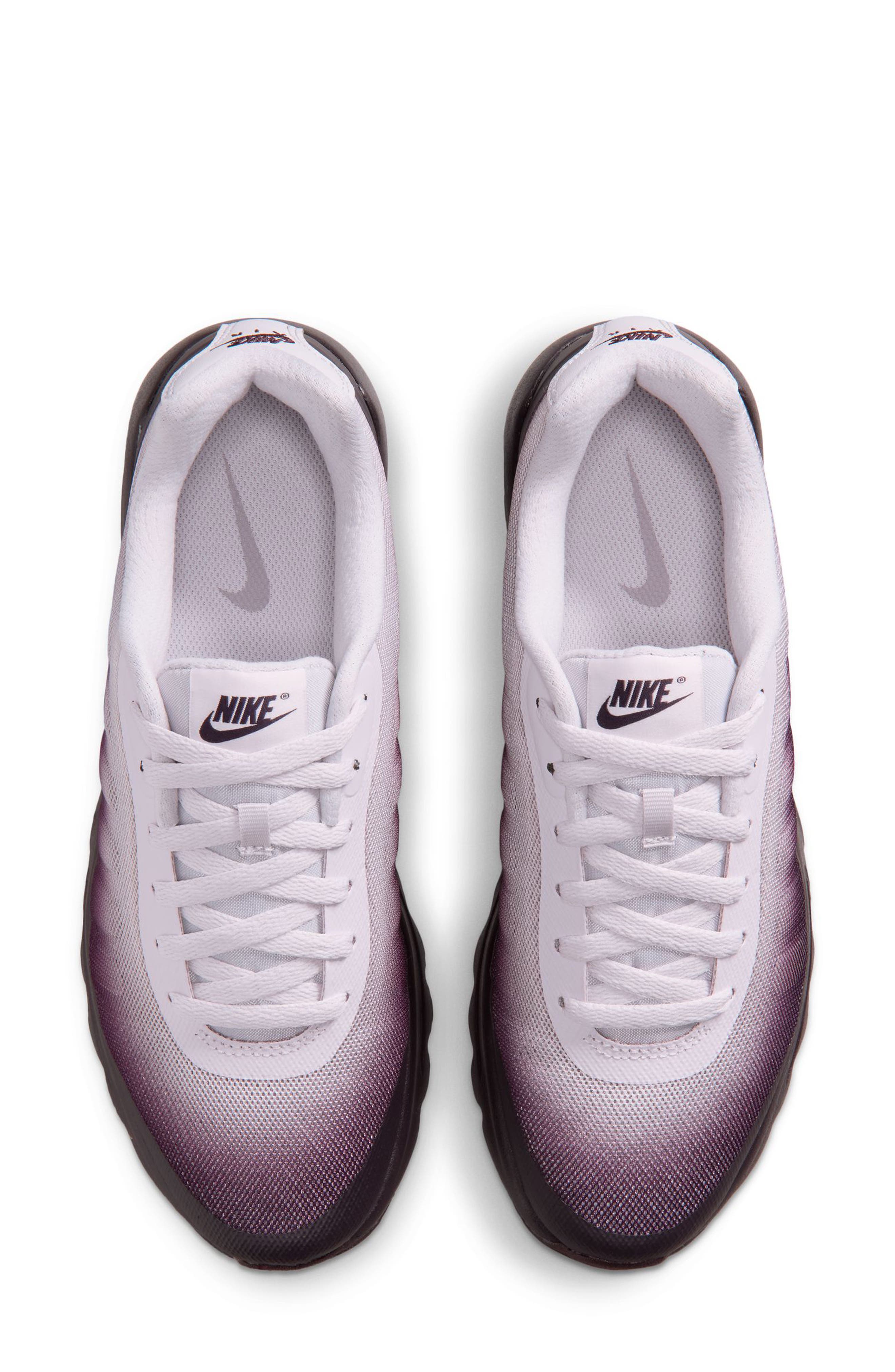 Air Max Invigor Sneaker, Alternate, color, VENICE/ VIOLET/ BURGUNDY ASH