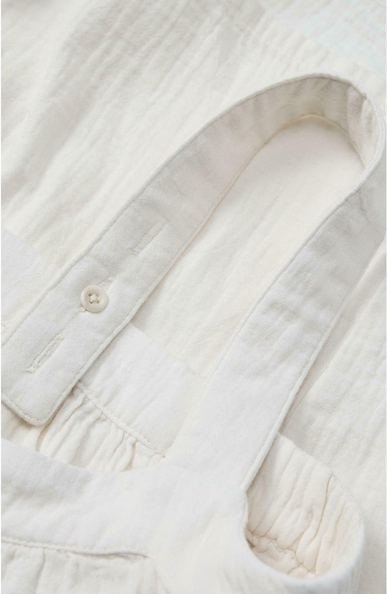 Pact Organic Cotton Double Gauze Square Neck Cami, Alternate, color, Sea Salt