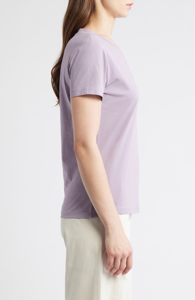BOSS Orange Esogo Cotton T-Shirt, Alternate, color, Light/ Pastel Purple