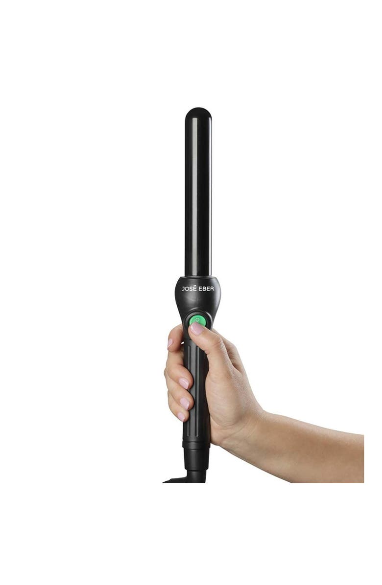 Jose Eber Clipless Curling Iron 1" (25Mm) Black, Ceramic Barrel, Ion Tech, Alternate, color, Black