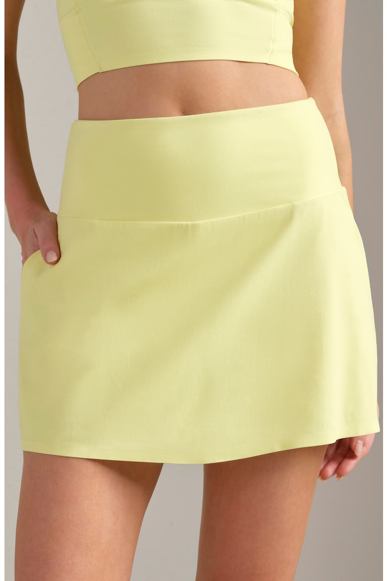 Course to Court 14-Inch Sport Skort, Main, color, LEMON LIME