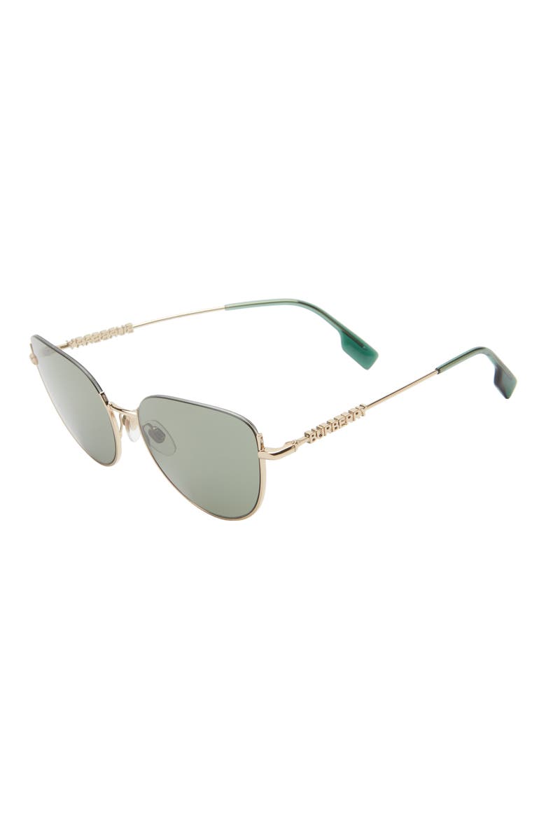 Harper 58mm Cat Eye Sunglasses, Alternate, color, LIGHT GOLD