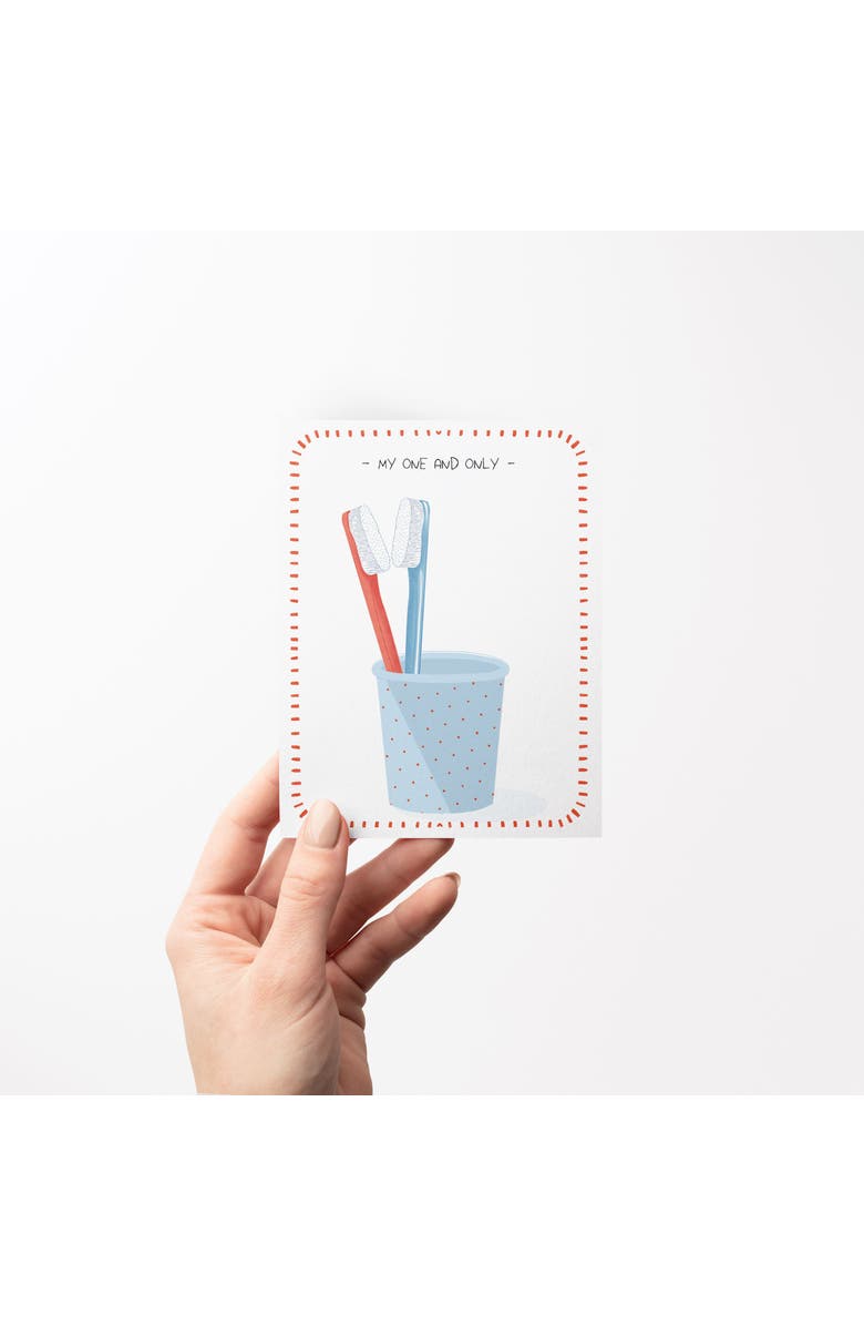 Ramus & Co Love/Valentine's Assorted Greeting Card Pack (3ct) "Pickleball couple, It's You, Toothbrush", Alternate, color, Multi-Pack