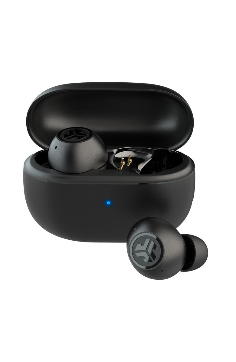 JLab GO Pop ANC True Wireless Earbuds, Main, color, Black