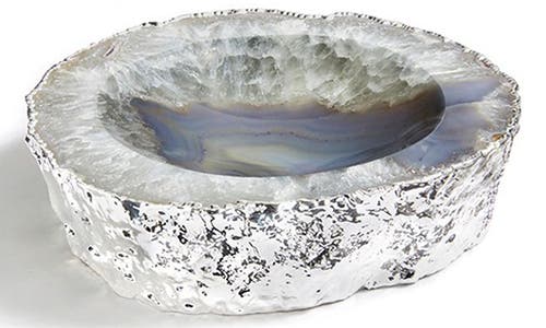 Anna New York Cascita Bowl In Tan And Silver