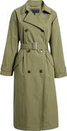Bernardo Long Double Breasted Trench Coat