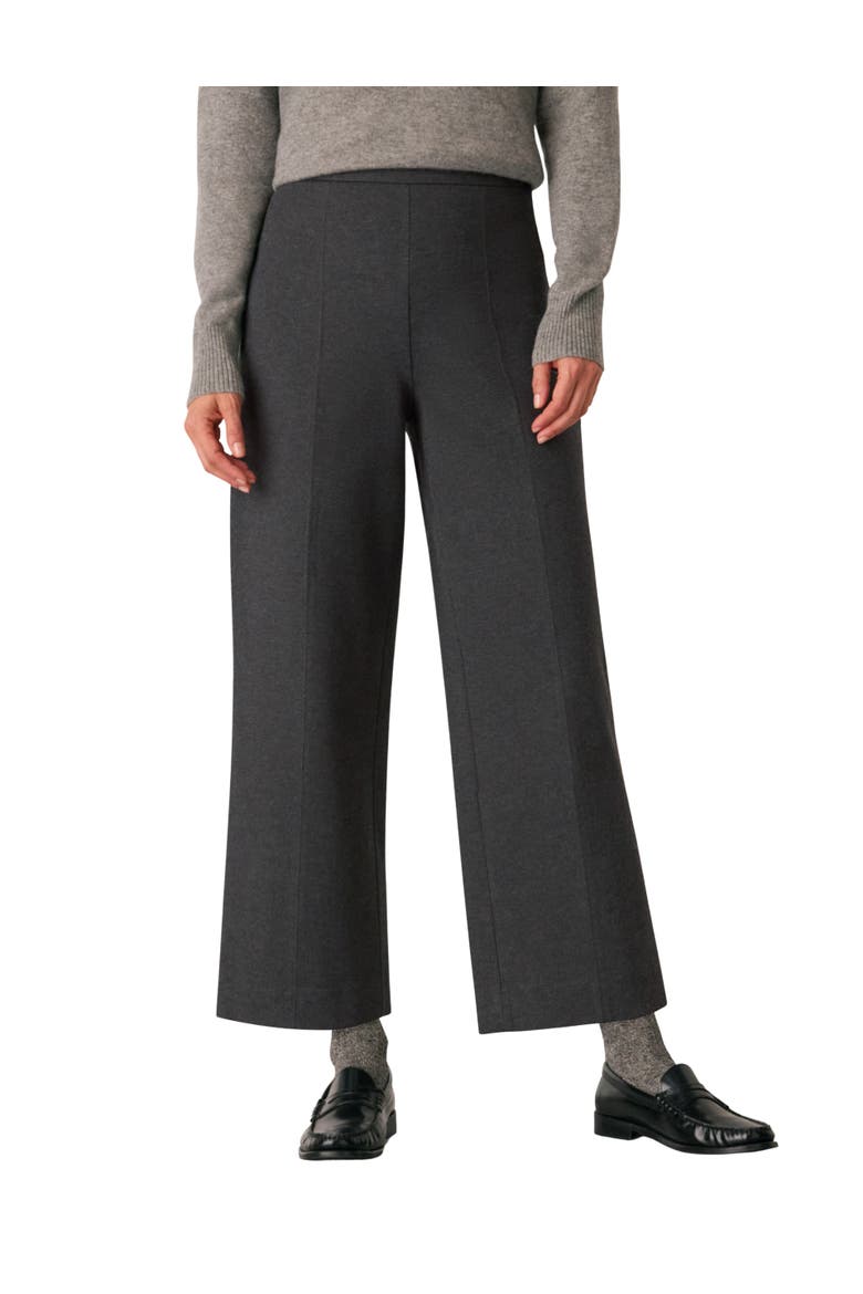 Camilla Wide Leg Trouser, Main, color, Grey Marl