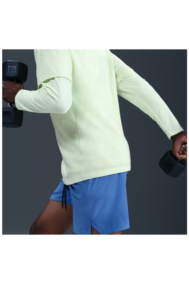 Dri-FIT Unlimited 7-Inch Unlined Athletic Shorts, Alternate, color, 411 COMET BLUE/BLACK/COMET BLUE