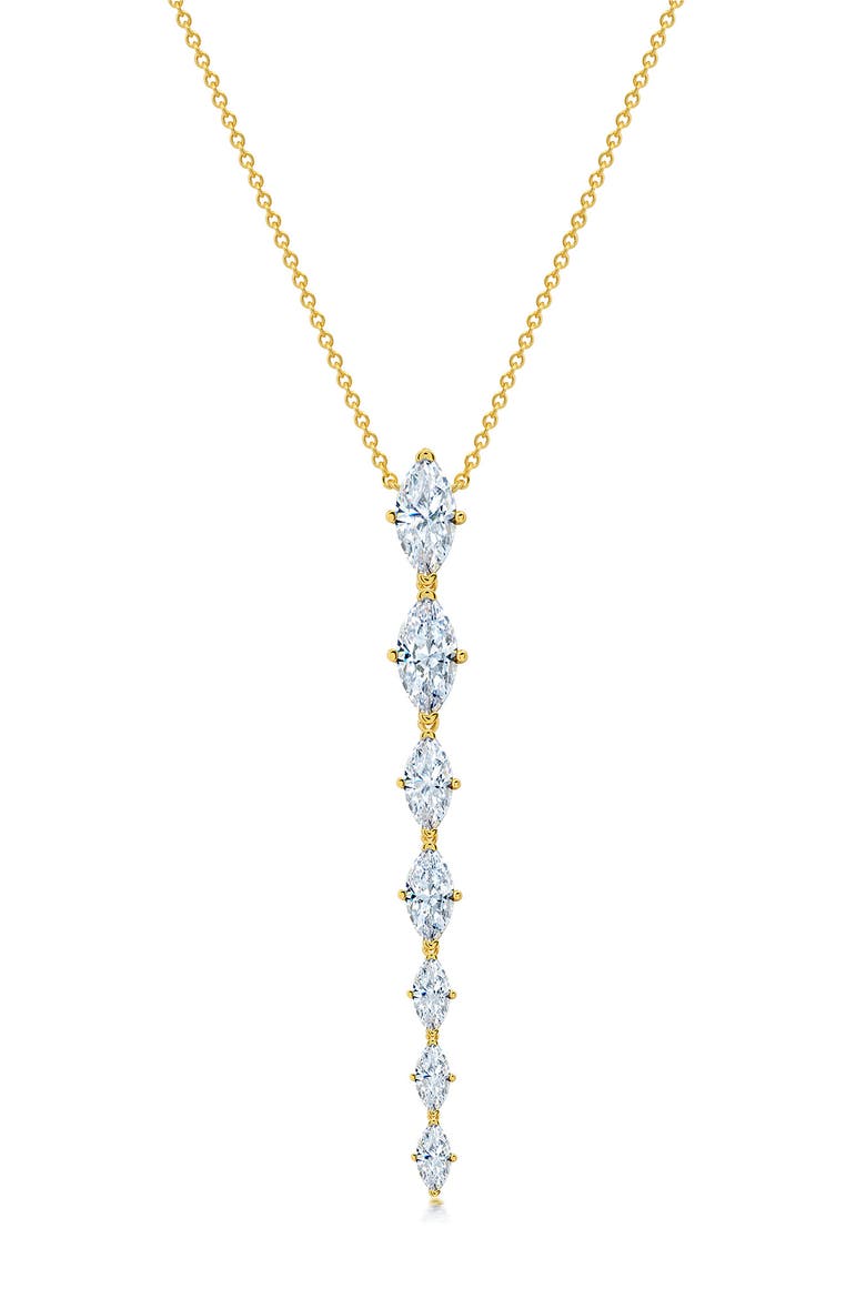 Oppulent Drops Y-Necklace, Main, color, GOLD