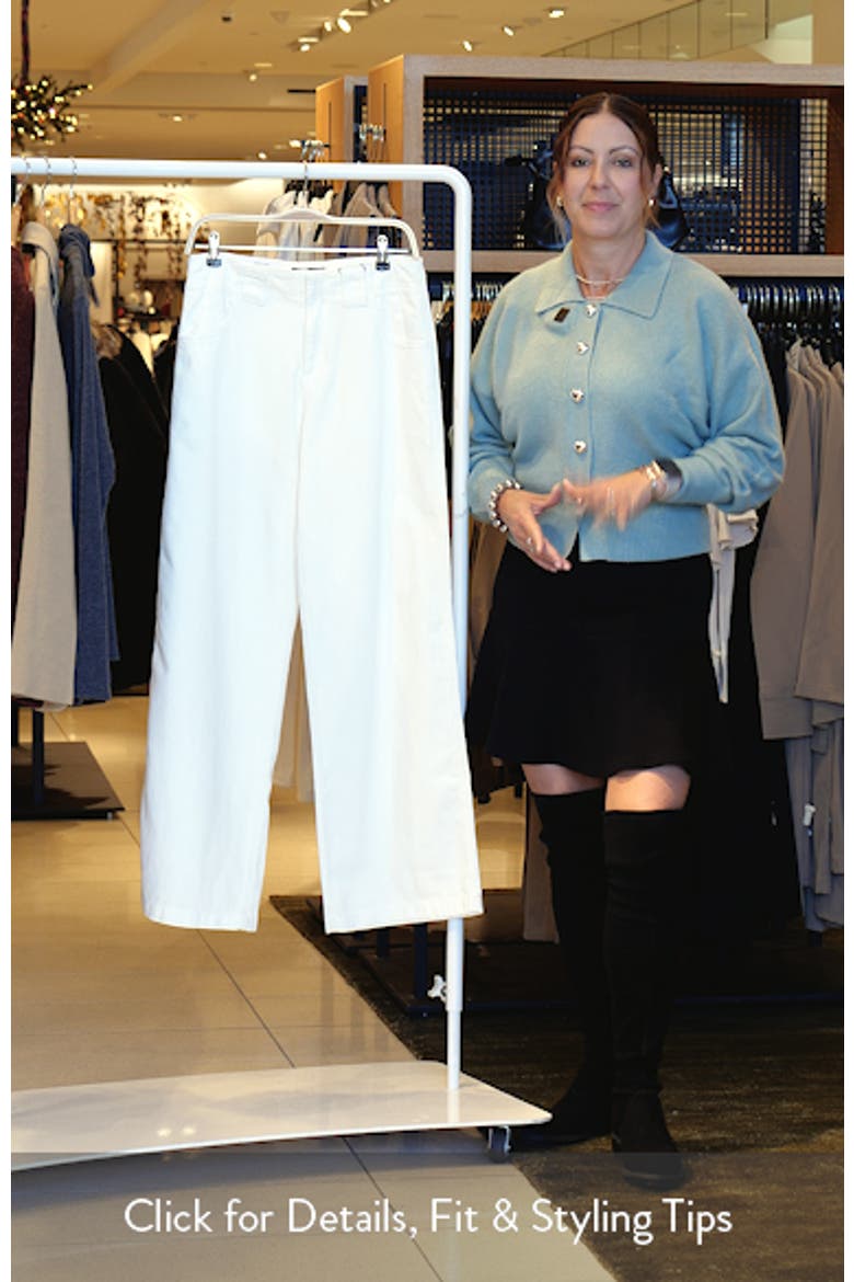 Arden High Waist Wide Leg Jeans video