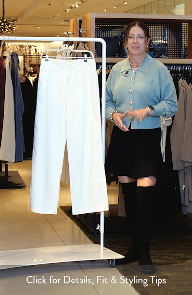 Arden High Waist Wide Leg Jeans, sales video thumbnail