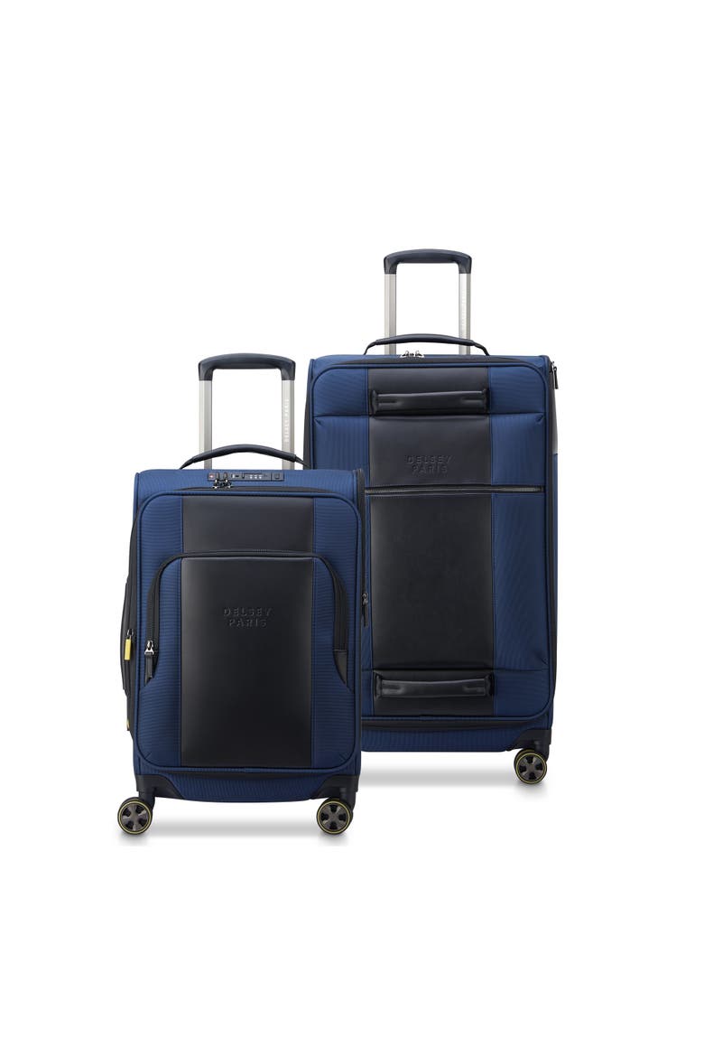 Wagram 2 Piece Set - 20" Carry-On Spinner & 26" Checked Spinner, Main, color, Navy