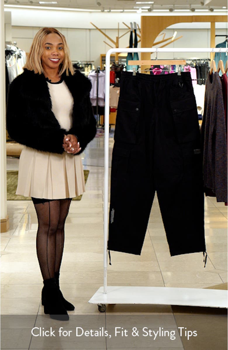 BB Thrusters Cotton Drawstring Cargo Pants, sales video thumbnail