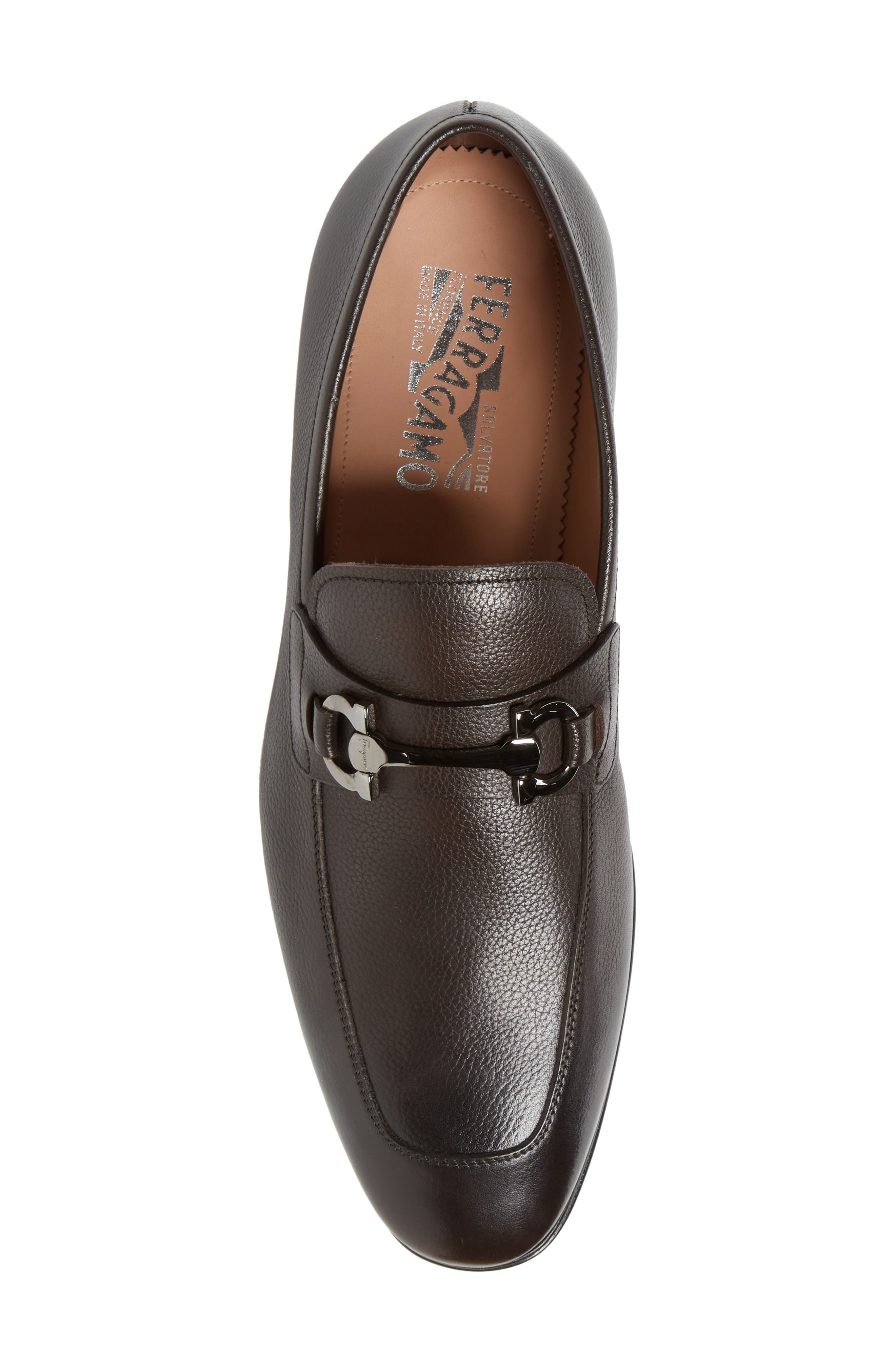 FERRAGAMO Moon Piper Double Gancio Bit Loafer, Alternate, color, 
