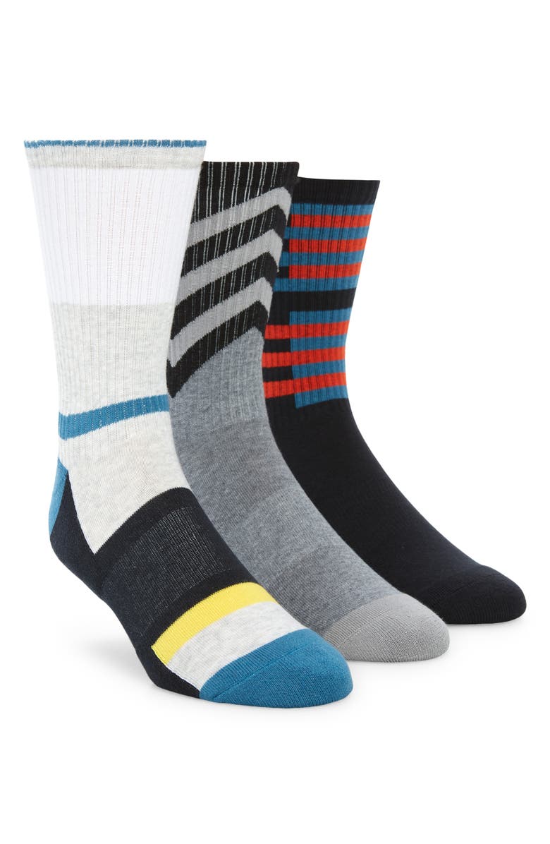 Pair of Thieves Assorted 3-Pack Crew Socks, Main, color, 