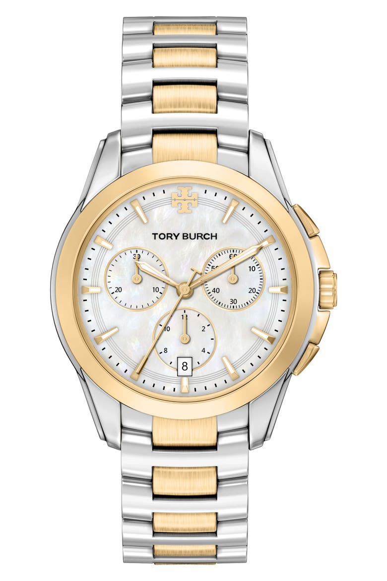 Miller Chronograph Bracelet Watch, Main, color, TWO TONE
