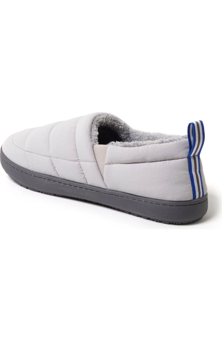 DEARFOAMS Cullen Ripstop Closed Back Slipper, Alternate, color, Grey