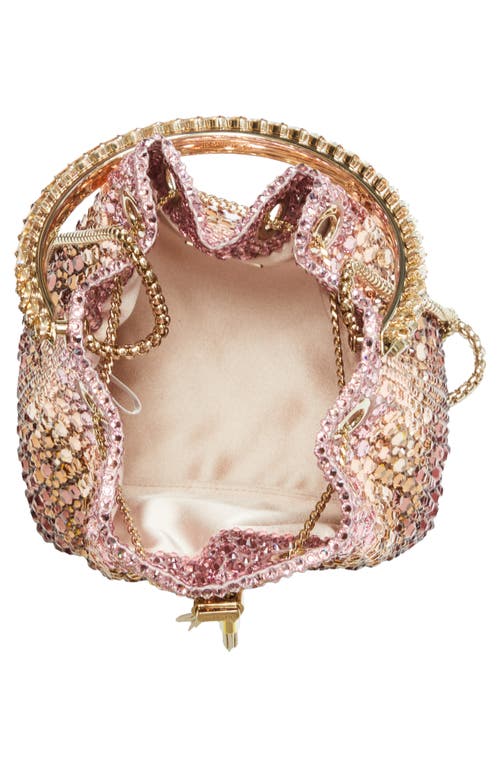 Jimmy Choo Bon Bon Drawstring Mesh Pouch