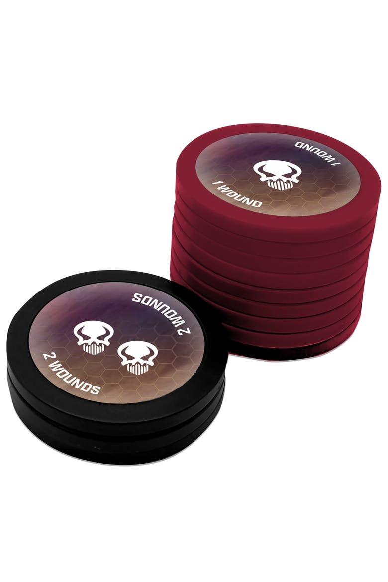 Heroscape, Premium Wound Markers, RPG Accessory, Game Add On, Alternate, color, Multicolored