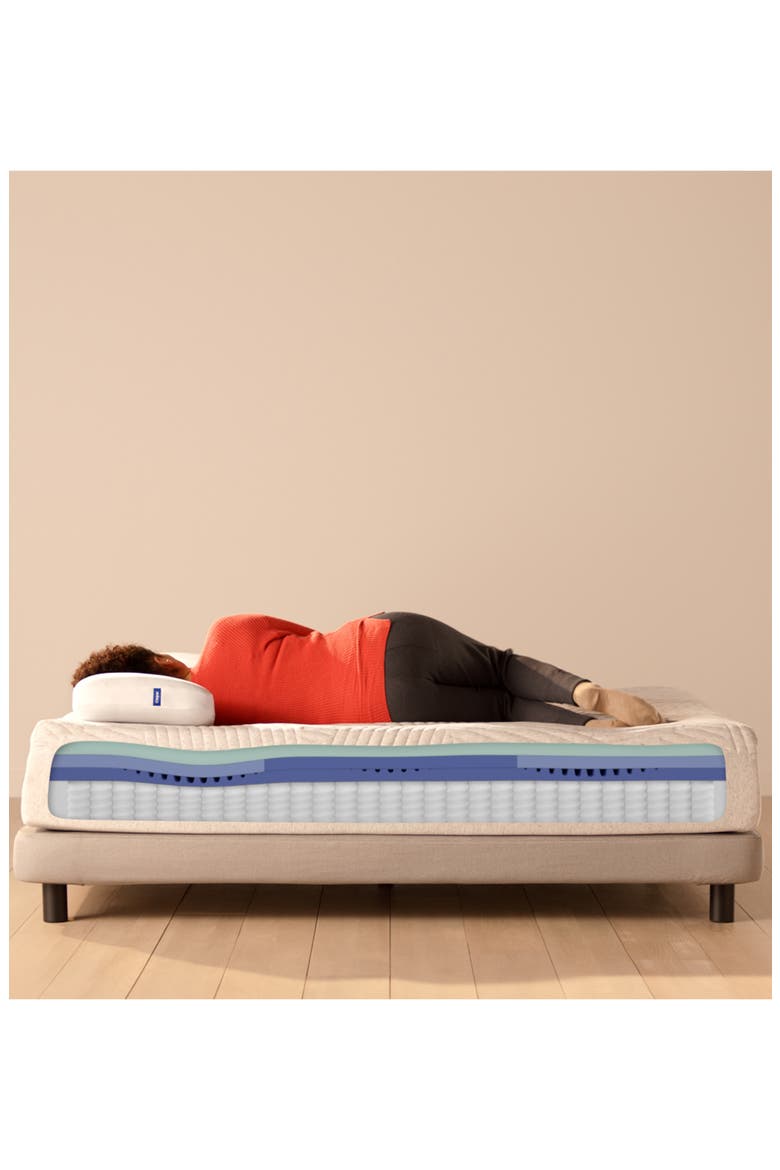 Nova 12-Inch Hybrid Mattress, Alternate, color, WHITE
