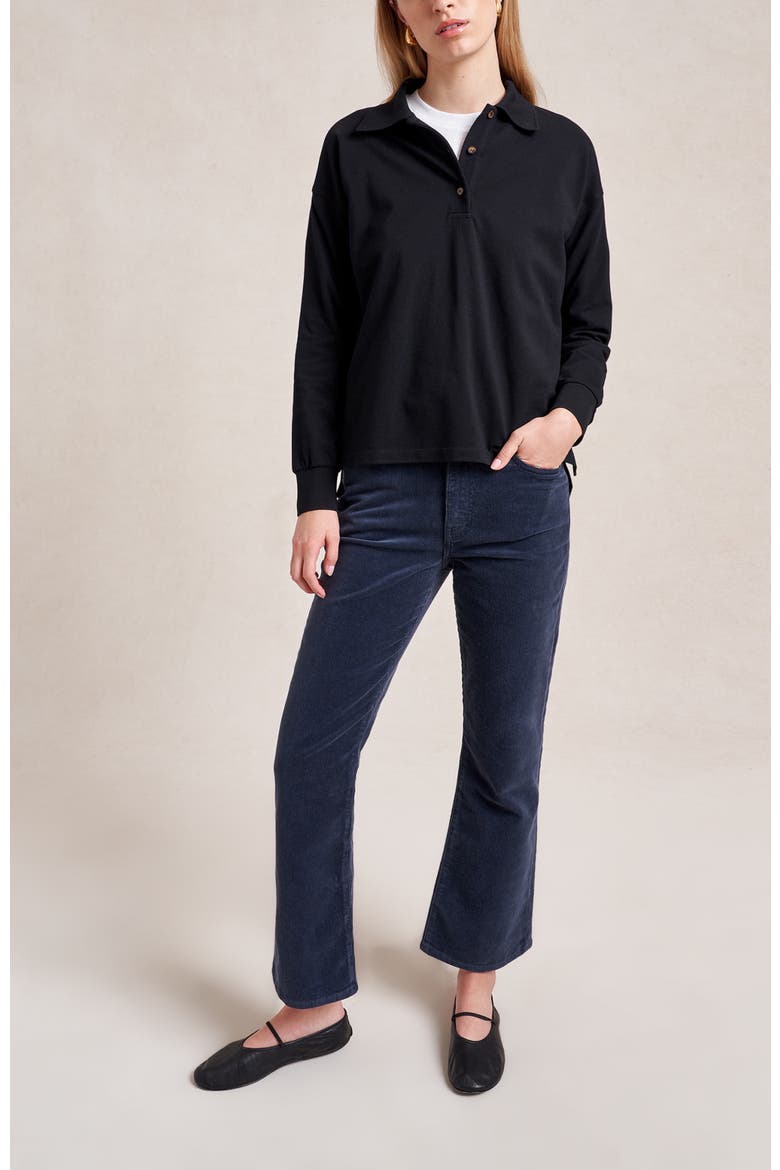 Cassie Polo, Alternate, color, Black