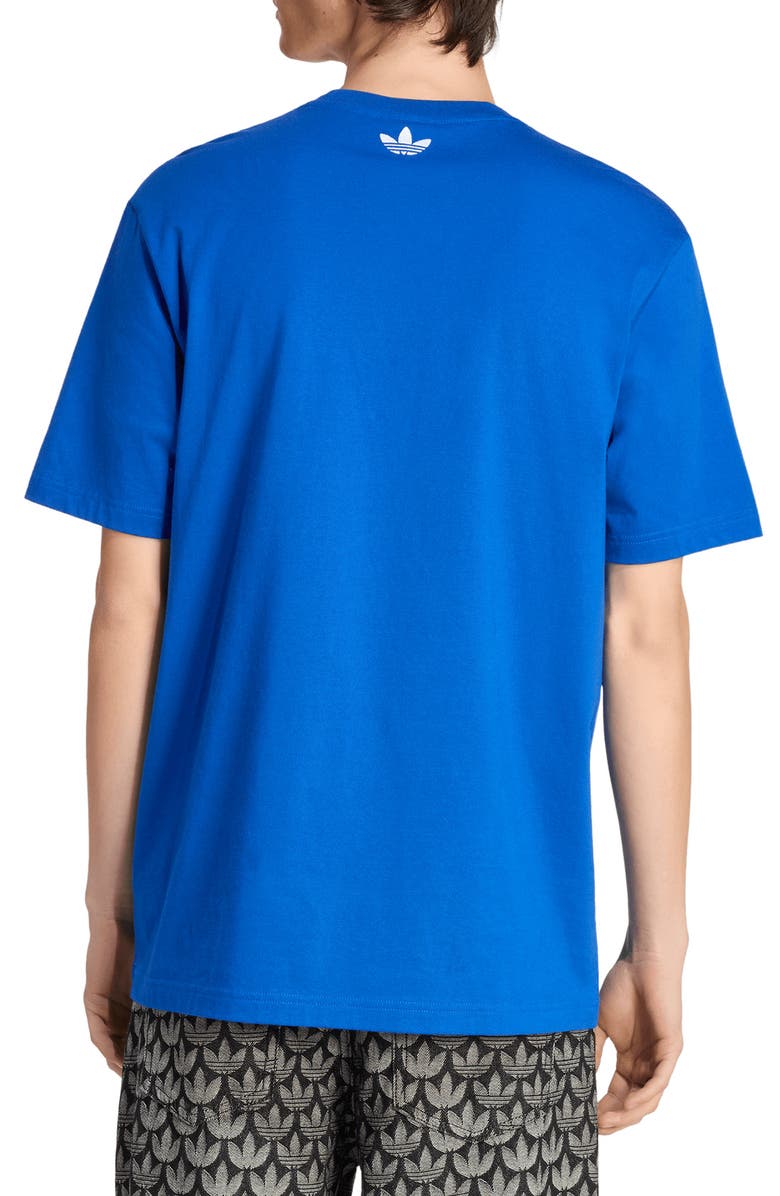 adidas Archive Football Stars Graphic T-Shirt, Alternate, color, Power Blue