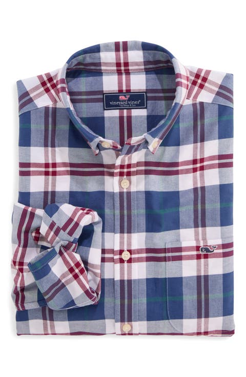 Plaid Oxford Shirt