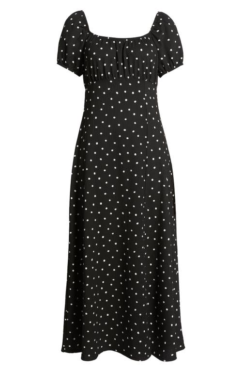 Loveappella Ruched Midi Dress