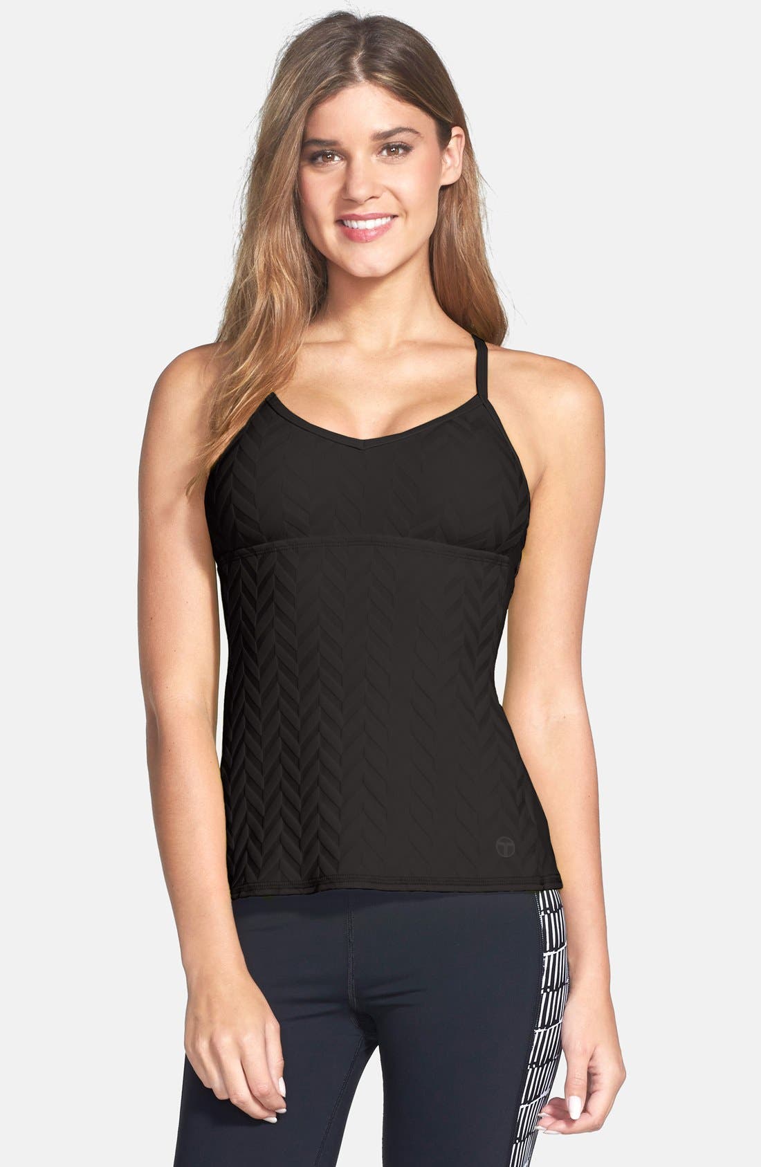Trina Turk Recreation 'Jet Set' Jacquard Racerback Tank (Women) | Nordstrom
