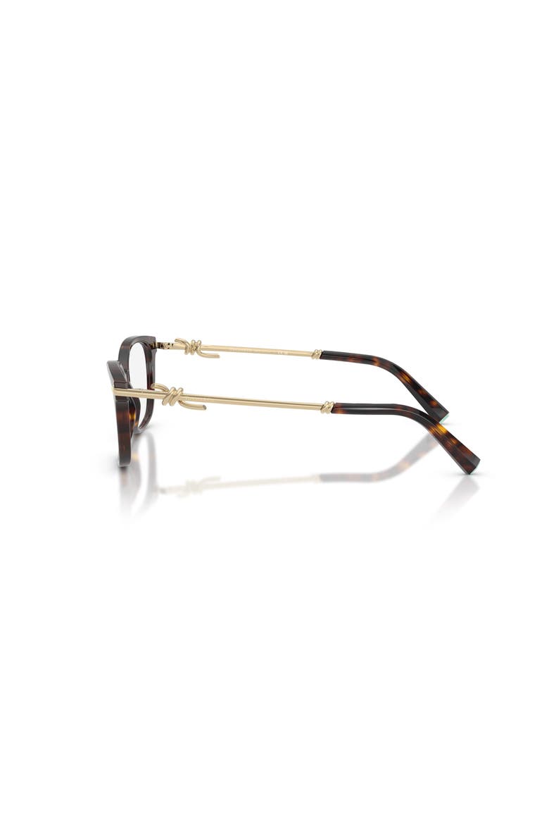 53mm Rectangle optical glasses, Alternate, color, Tortoise