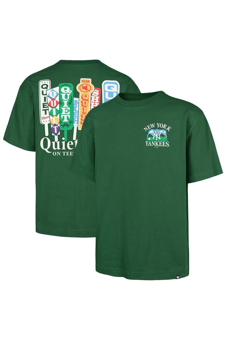 Men's '47  Green New York Yankees Plackard Foundation T-Shirt, Main, color, Green