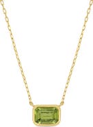 Bony Levy 14k Gold Peridot Pendant Necklace