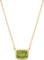 Bony Levy 14k Gold Peridot Pendant Necklace
